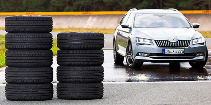 Auto Zeitung ha probado 10 neumáticos para coches familiares o turismos en su última comparativa de 2019