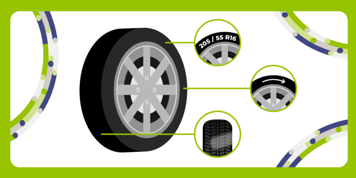 Neumáticos e ITV: puntos claves que hay que comprobar (desgaste de los neumáticos, dimensiones,...)