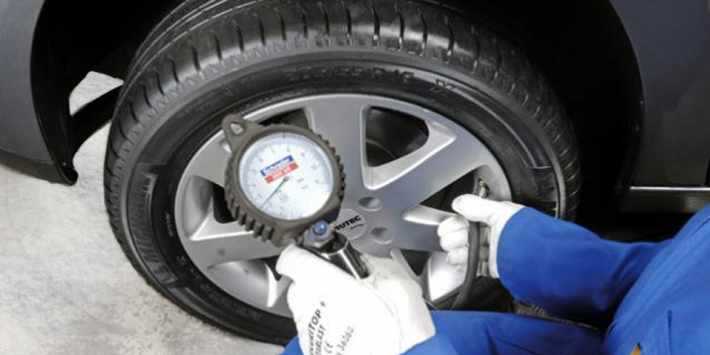 La presión de los neumáticos en invierno
